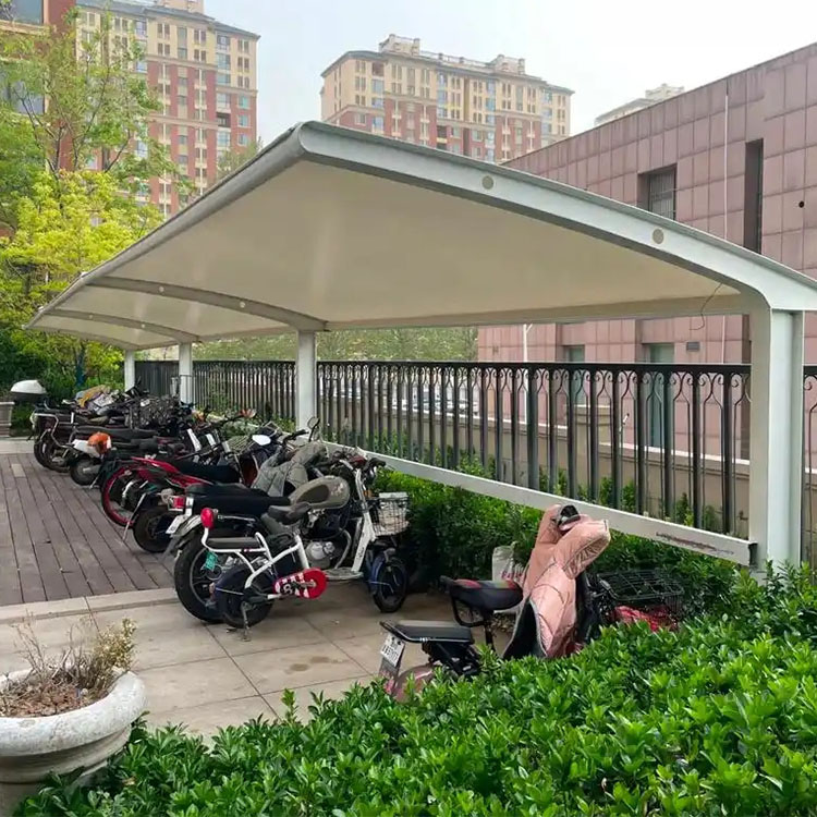 德昌县膜结构电动车棚